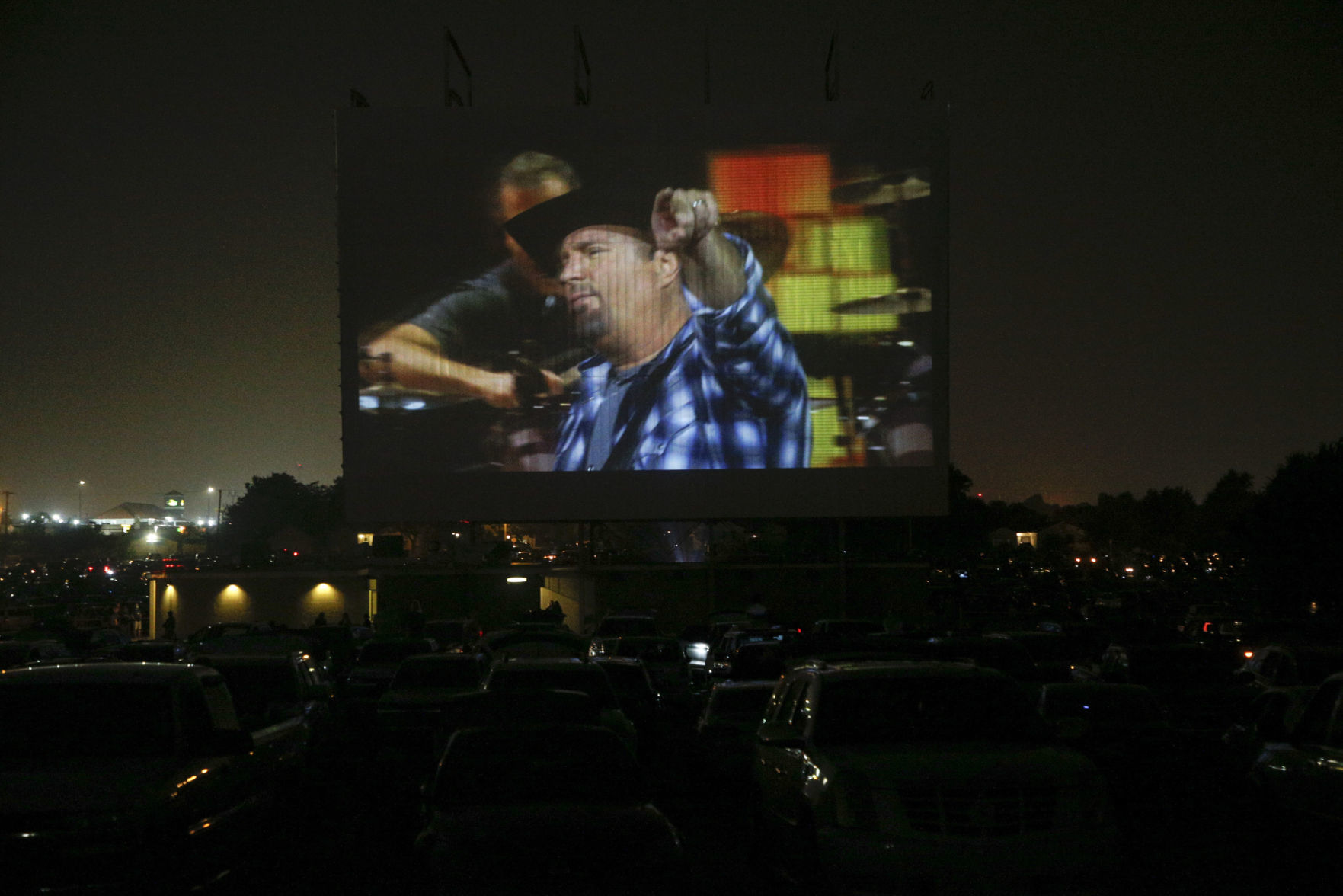 Garth Brook Drive-In Concert